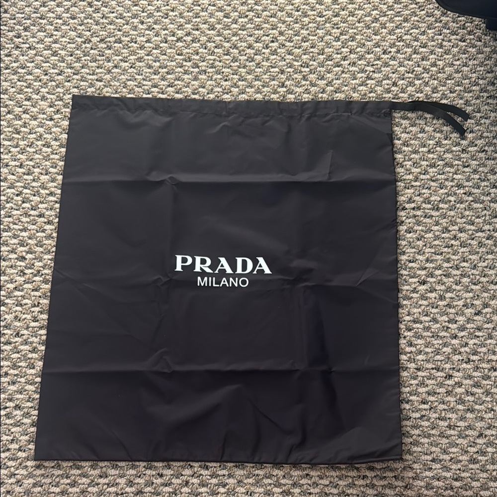 Prada nylon dust bag large